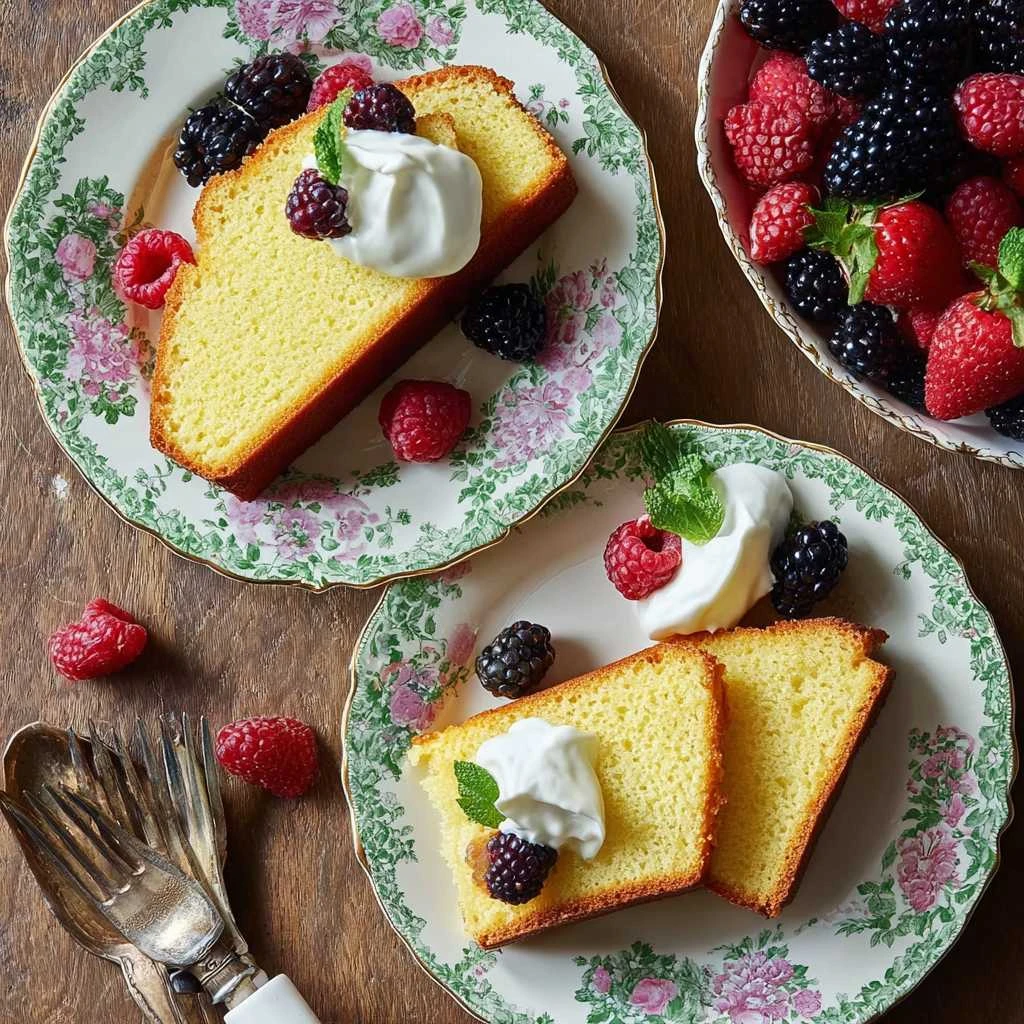 Classic Vanilla Pound Cake Recipe