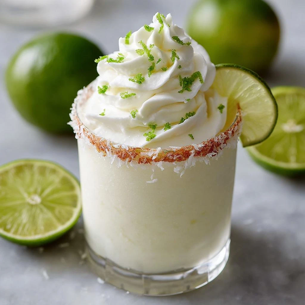 Coconut Lime Frozen Margaritas Recipe