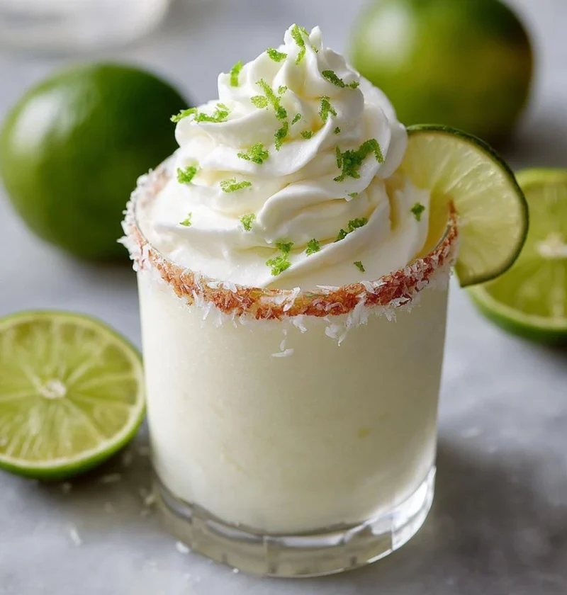 Coconut Lime Frozen Margaritas Recipe