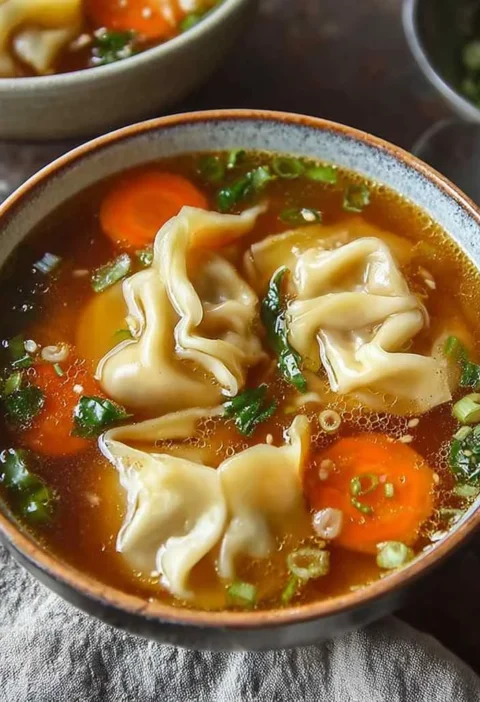 Comforting Potsticker Soup Cozy Recipe Tips Inside