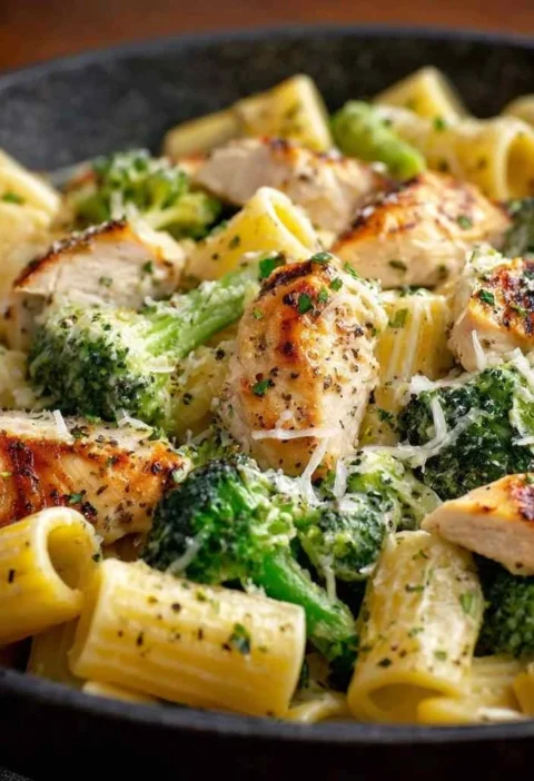 Creamy Chicken Broccoli Pasta