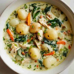 Creamy Chicken Gnocchi Soup