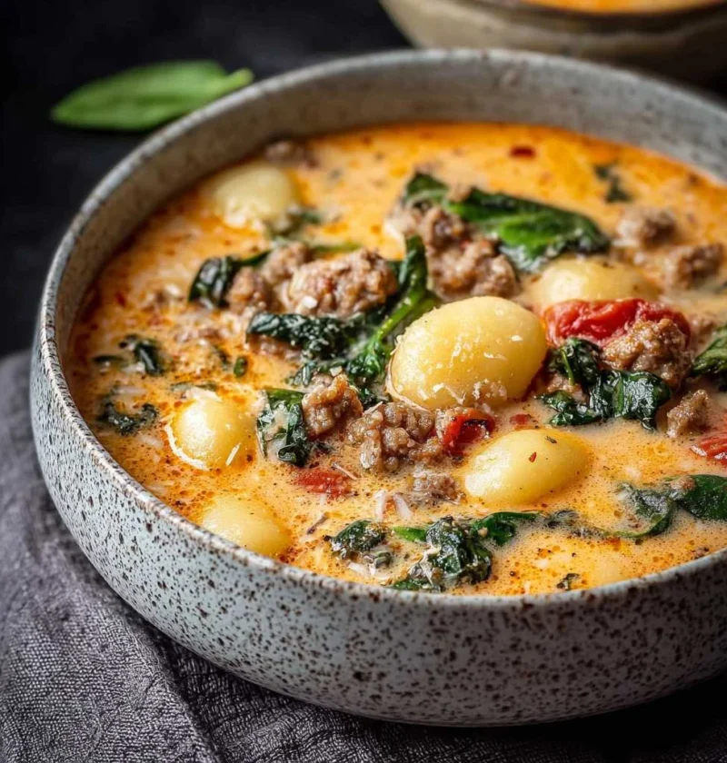 Creamy Italian Sausage Gnocchi Soup Cozy Family Goto