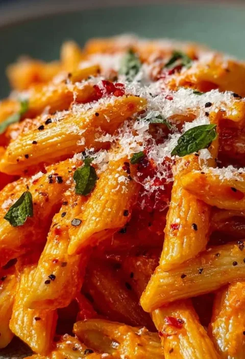 Creamy Tomato Garlic Pasta