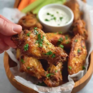 Crispy Air Fryer Chicken Wings