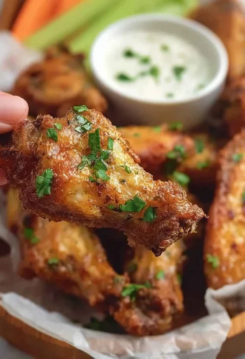 Crispy Air Fryer Chicken Wings