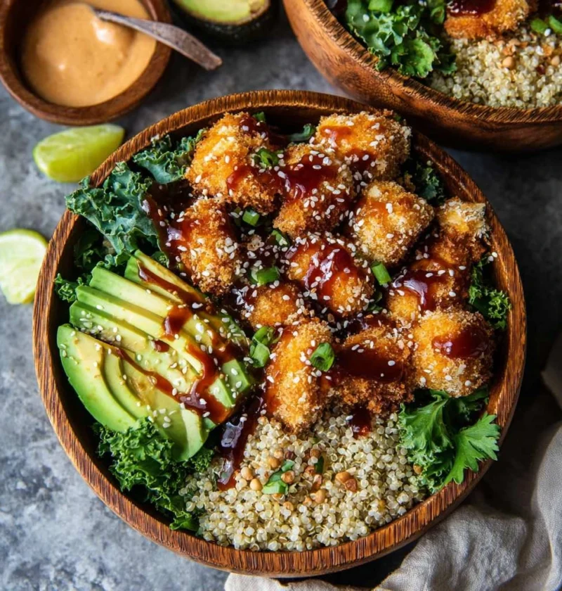 Crispy Bang Salmon Bites Bowls Flavorful Weeknight Winner