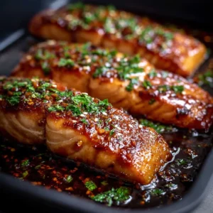 Crispy Honey Garlic Glazed Salmon Recipe That Pops with Flavor