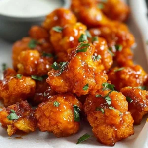 Crispy Super Bowl Buffalo Cauliflower Wings Recipe