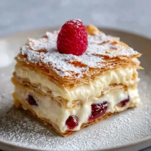 Delicious Crèmeschnitte: Your Easy Vanilla Slice Recipe!