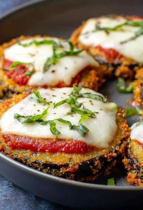 Air Fryer Eggplant Parmesan Recipe Busy Nights