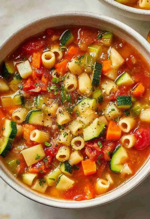 Vegetable Pasta Soup Recipe Youll Actually Crave