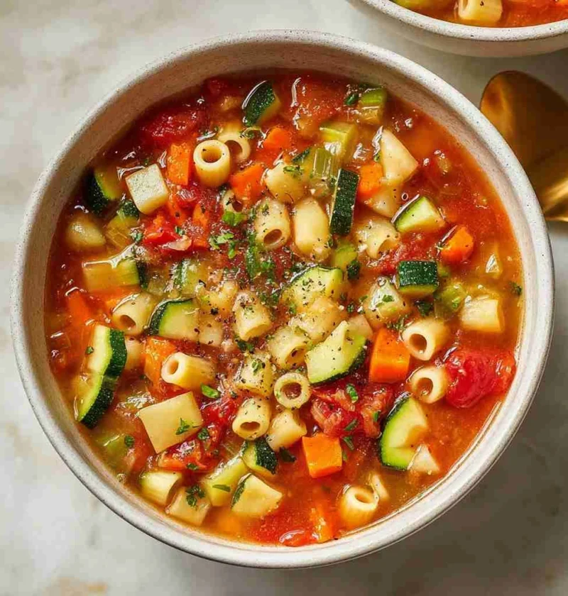 Vegetable Pasta Soup Recipe Youll Actually Crave