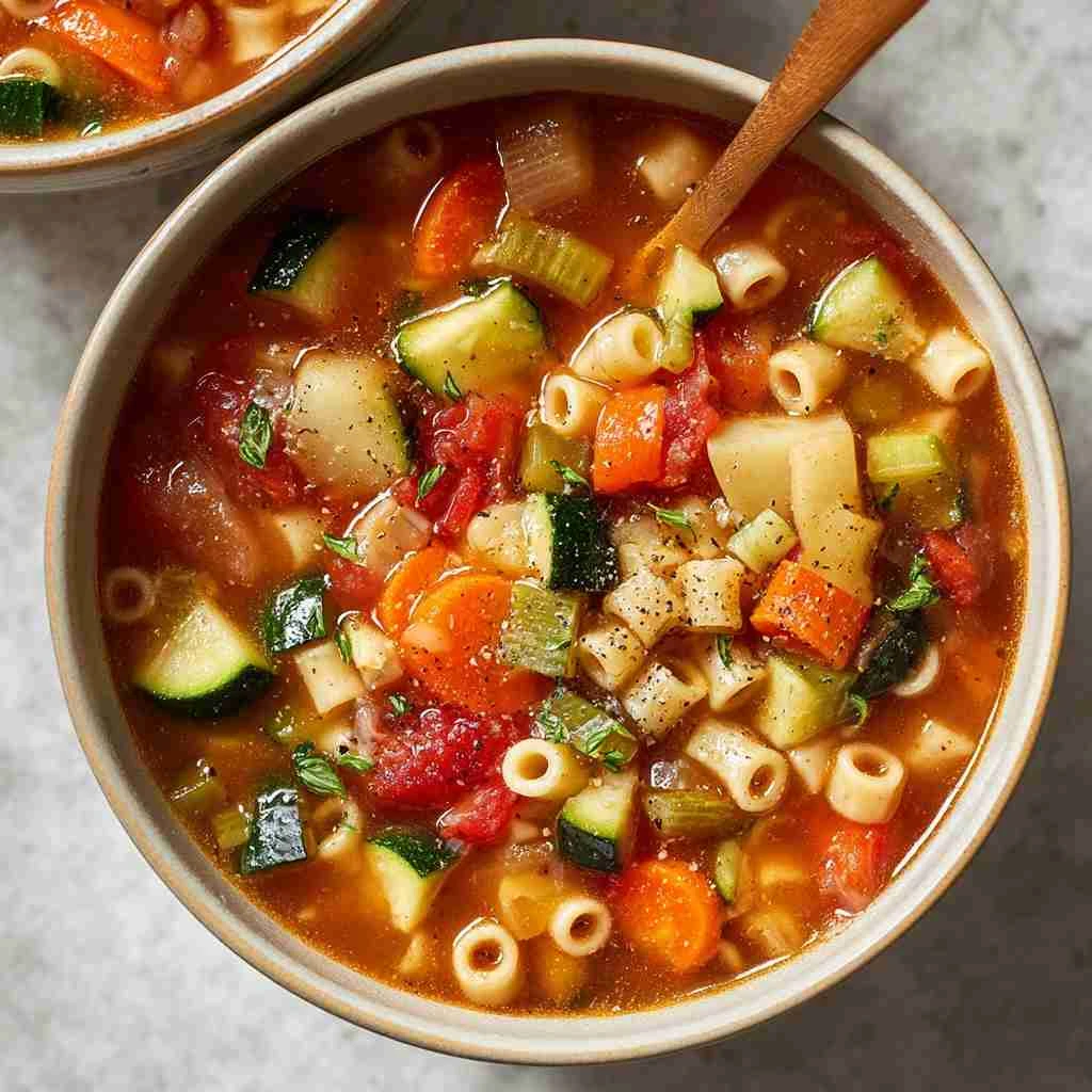 Vegetable Pasta Soup Recipe Youll Actually Crave
