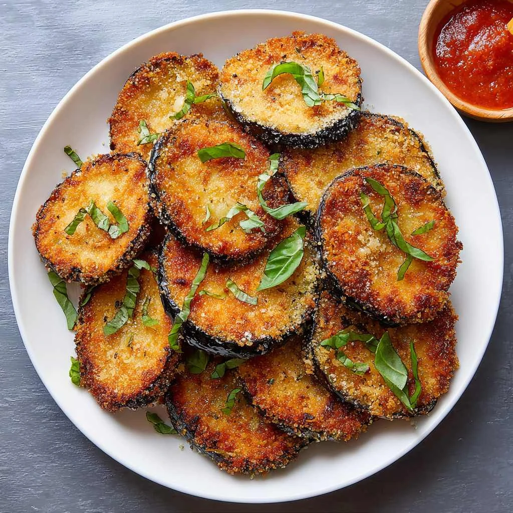 Fried Eggplant Recipe Crispy Cozy Just Plain Good