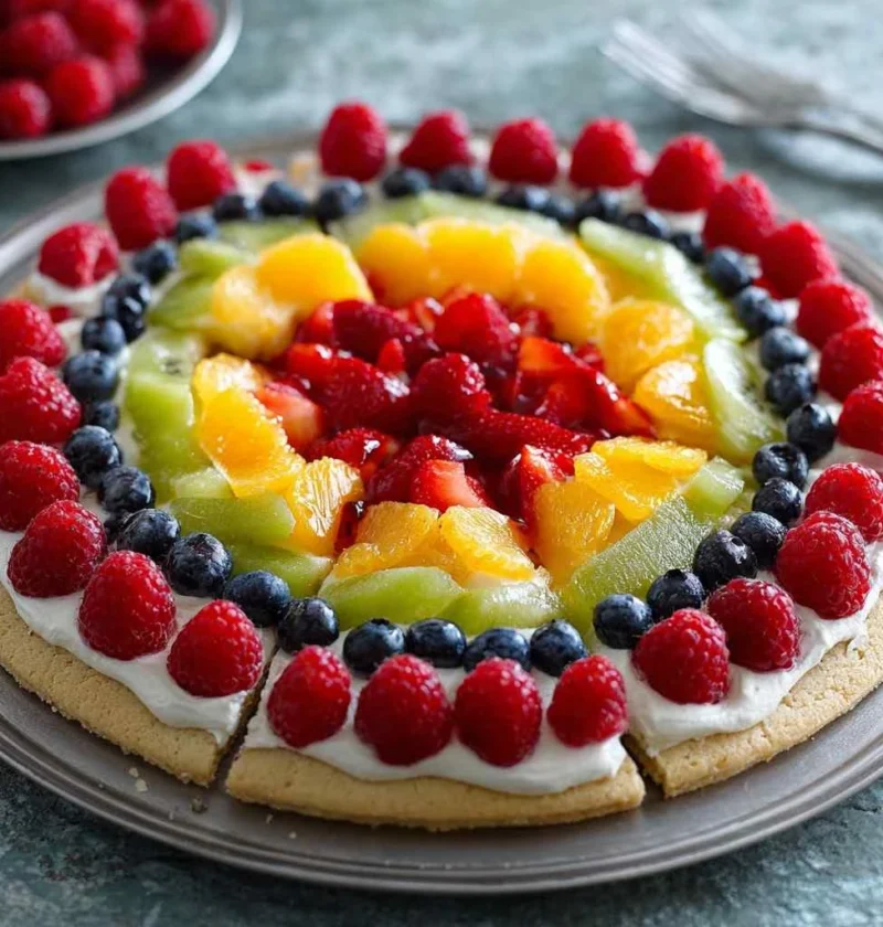 Fruit Pizza Recipe Sweet Colorful Delight