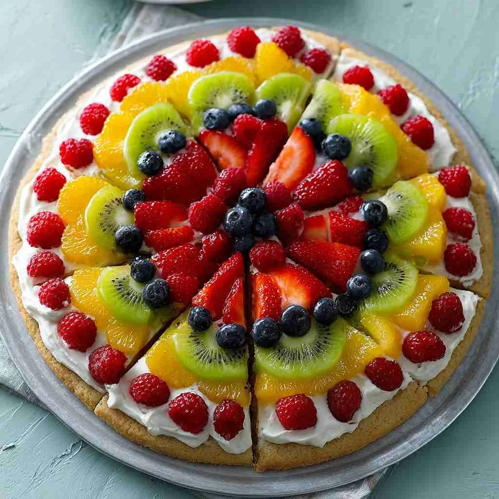 Fruit Pizza Recipe Sweet Colorful Delight