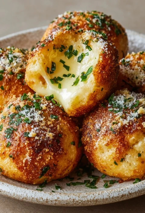 Garlic Butter Cheese Bombs Recipe