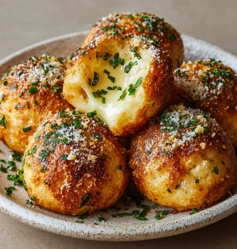 Garlic Butter Cheese Bombs Recipe