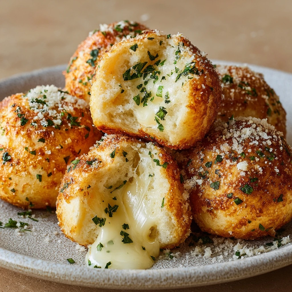 Garlic Butter Cheese Bombs Recipe