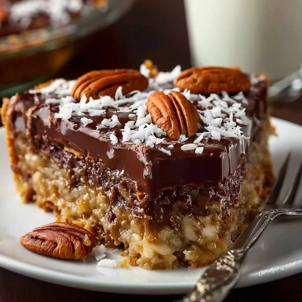 German Chocolate Pie