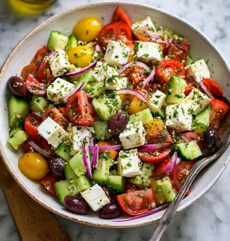 Greek Salad That Tastes Just Like Summer Honest