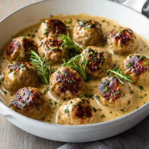 Healthy Turkey Meatballs With Gravy – A Cozy Family Favorite