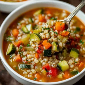 Healthy Vegetable Barley Soup: Cozy, Comforting & Wholesome