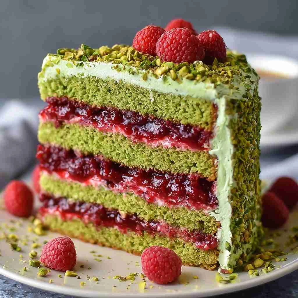 Heavenly Keto Pistachio Raspberry Cake Recipe Revealedcakeheavenly Revealed