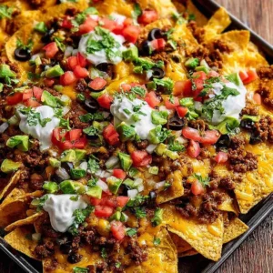 Irresistible SUPER BOWL Super Nachos Recipe for Game Day