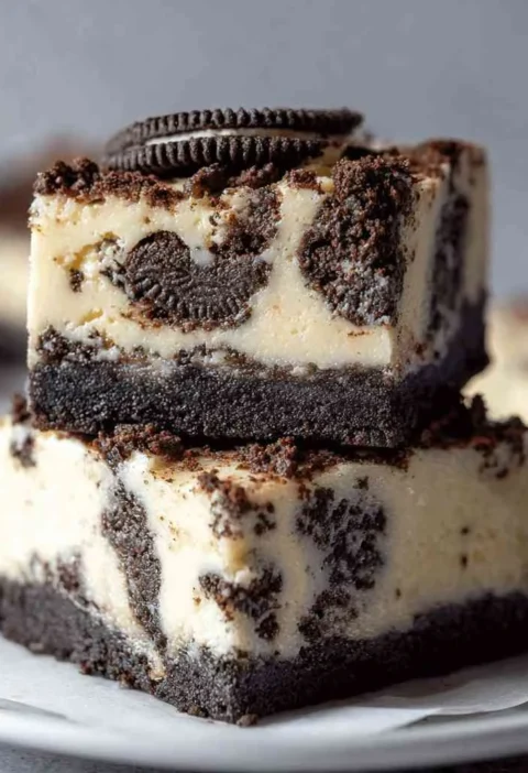Keto Oreo Cheesecake Bars Recipe