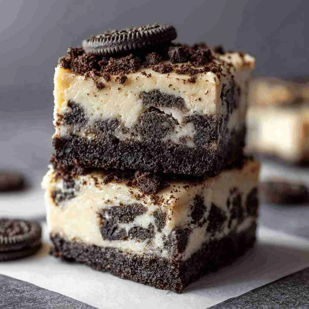 Keto Oreo Cheesecake Bars Recipe