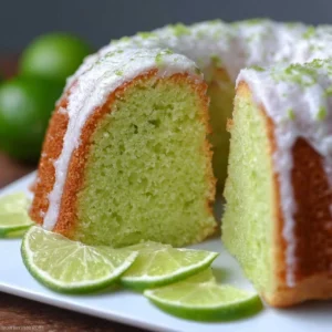 Key Lime Pound Cake Recipe
