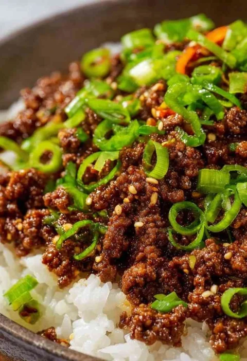 Korean Ground Beef Recipe Comfort Flavor One Pan