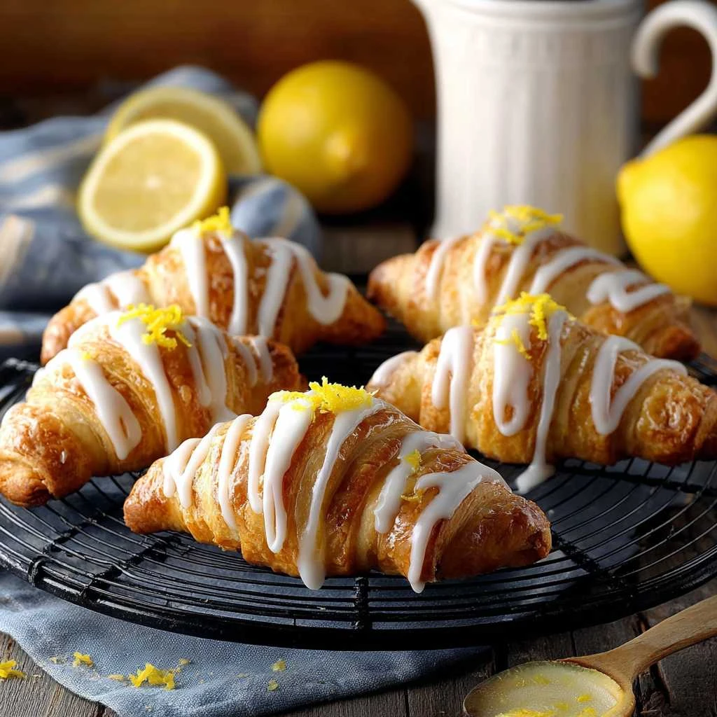 Lemon Cheesecake Crescent Rolls Recipe