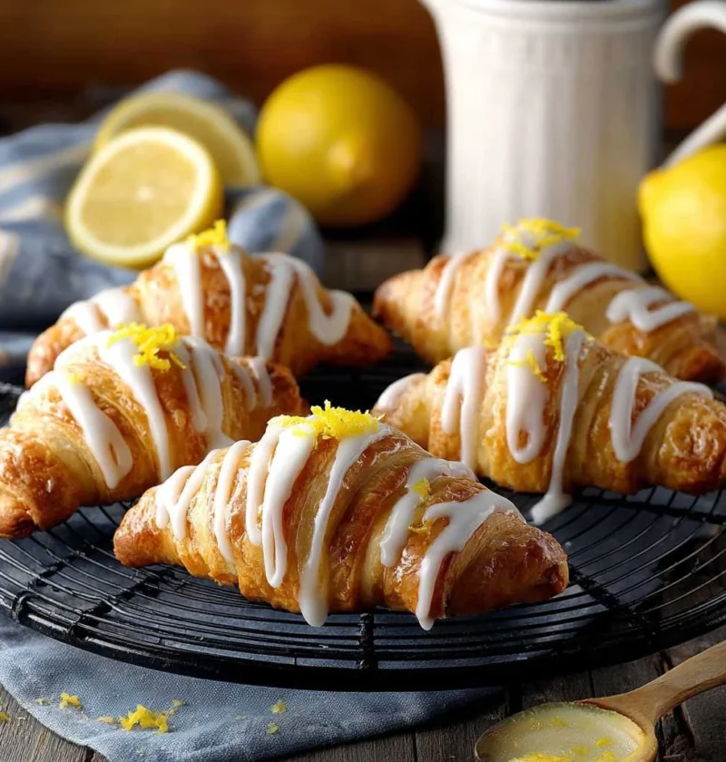 Lemon Cheesecake Crescent Rolls Recipe