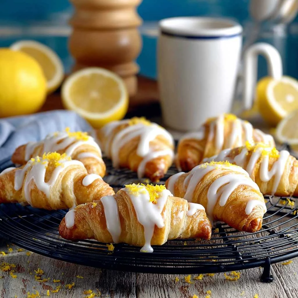 Lemon Cheesecake Crescent Rolls Recipe