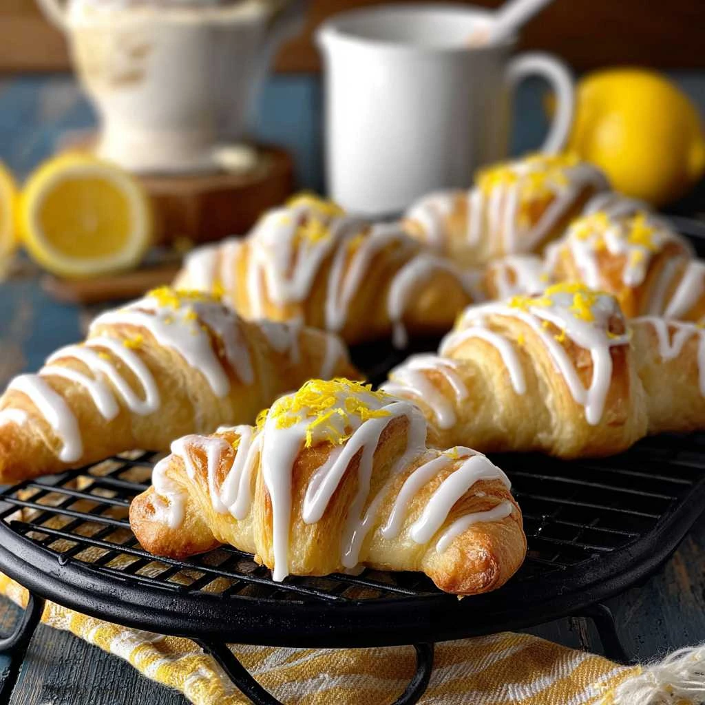 Lemon Cheesecake Crescent Rolls Recipe