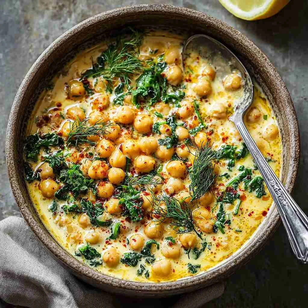 Lemon Chickpea Stew: Comforting Plant-Powered Delight