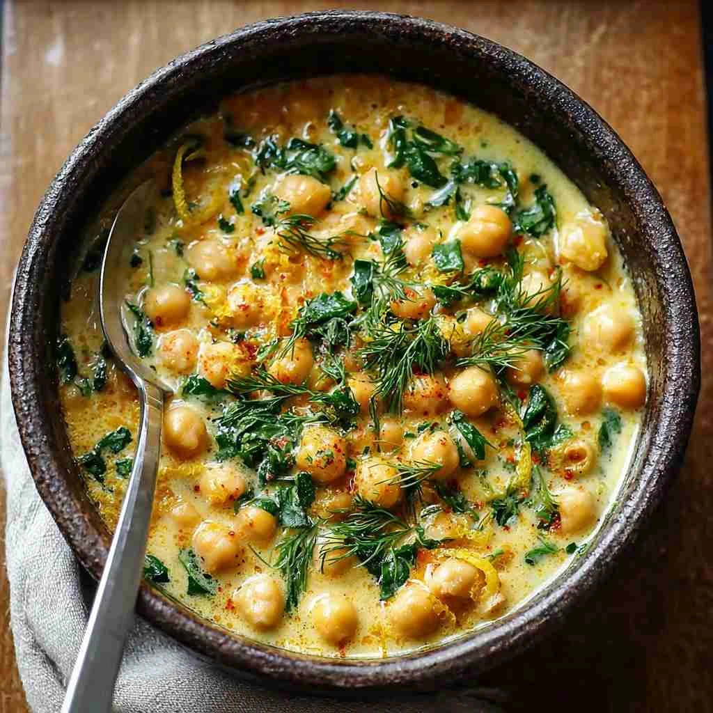 Lemon Chickpea Stew Comforting Plantpowered Delight