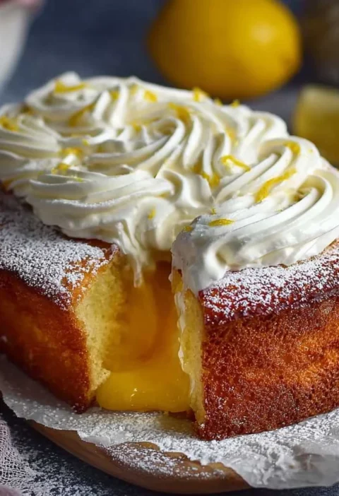 Limoncello Mascarpone Cake