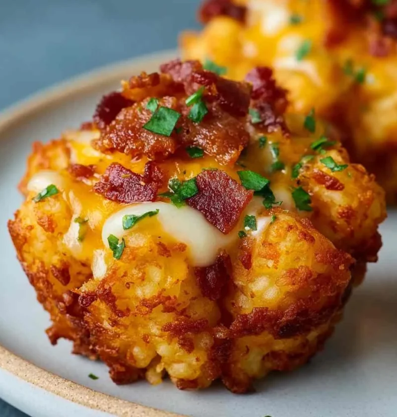 Loaded Tater Tot Cup