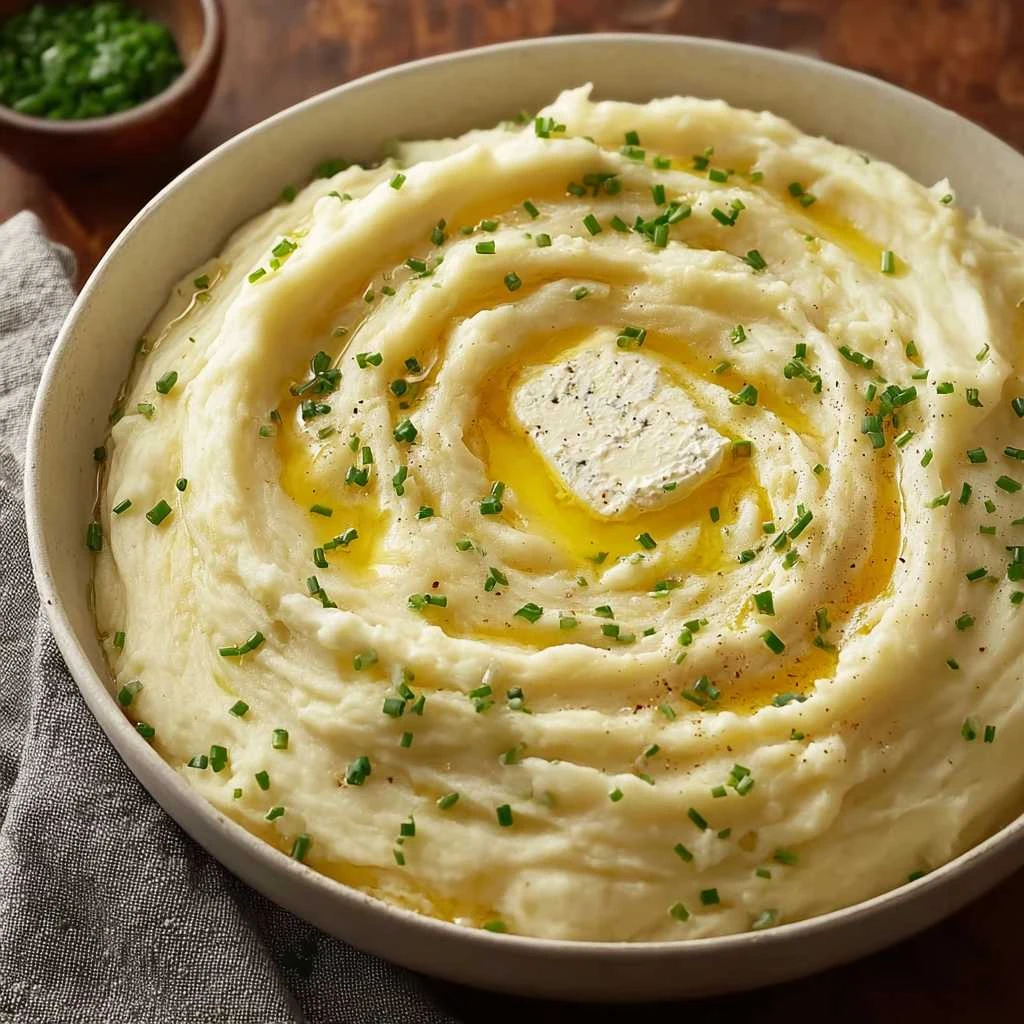 Mashed Potatoes with Boursin Cheese