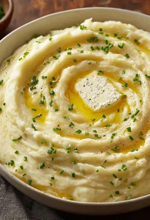 Mashed Potatoes Boursin Cheese