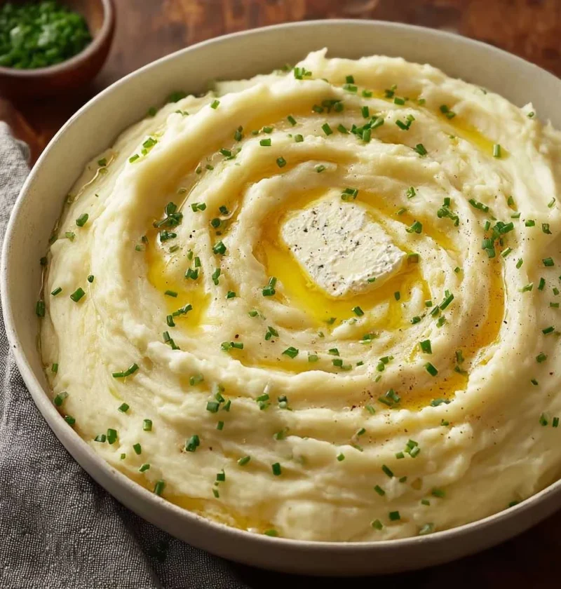 Mashed Potatoes Boursin Cheese