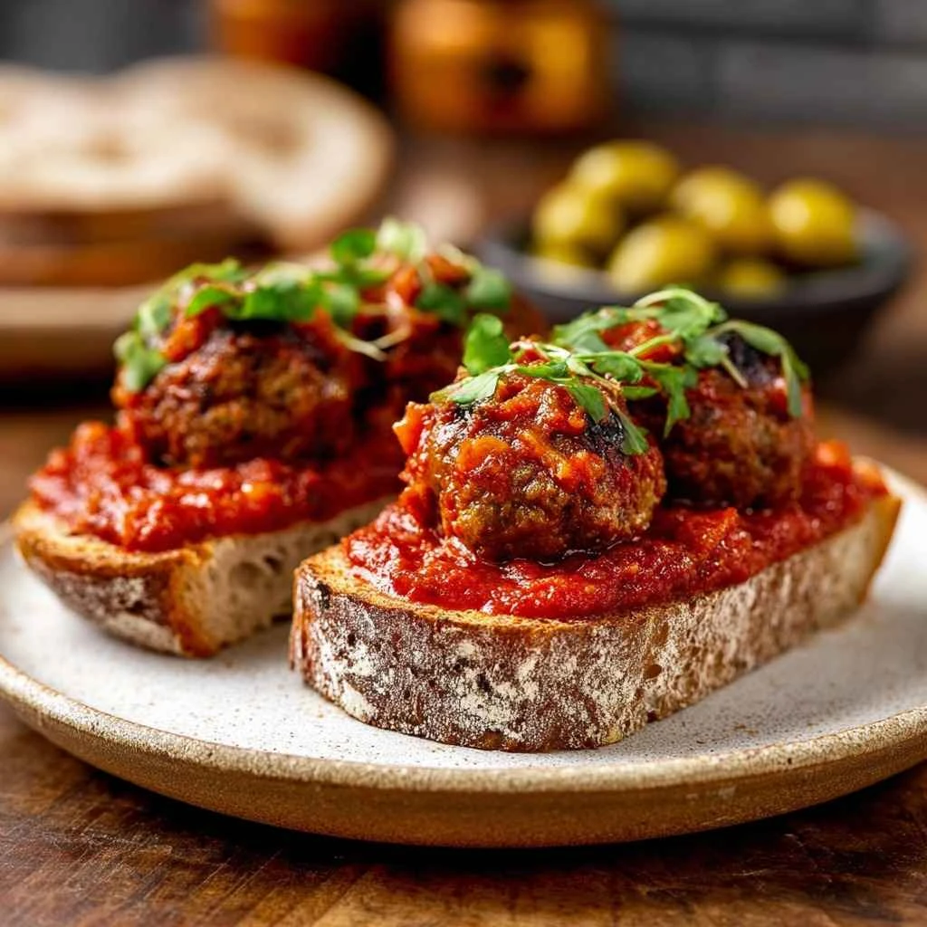 Meatball Monster Sandwiches Recipe