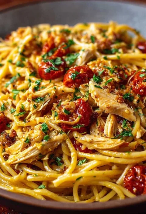 Monterey Chicken Spaghetti Most Comforting Pasta Recipe