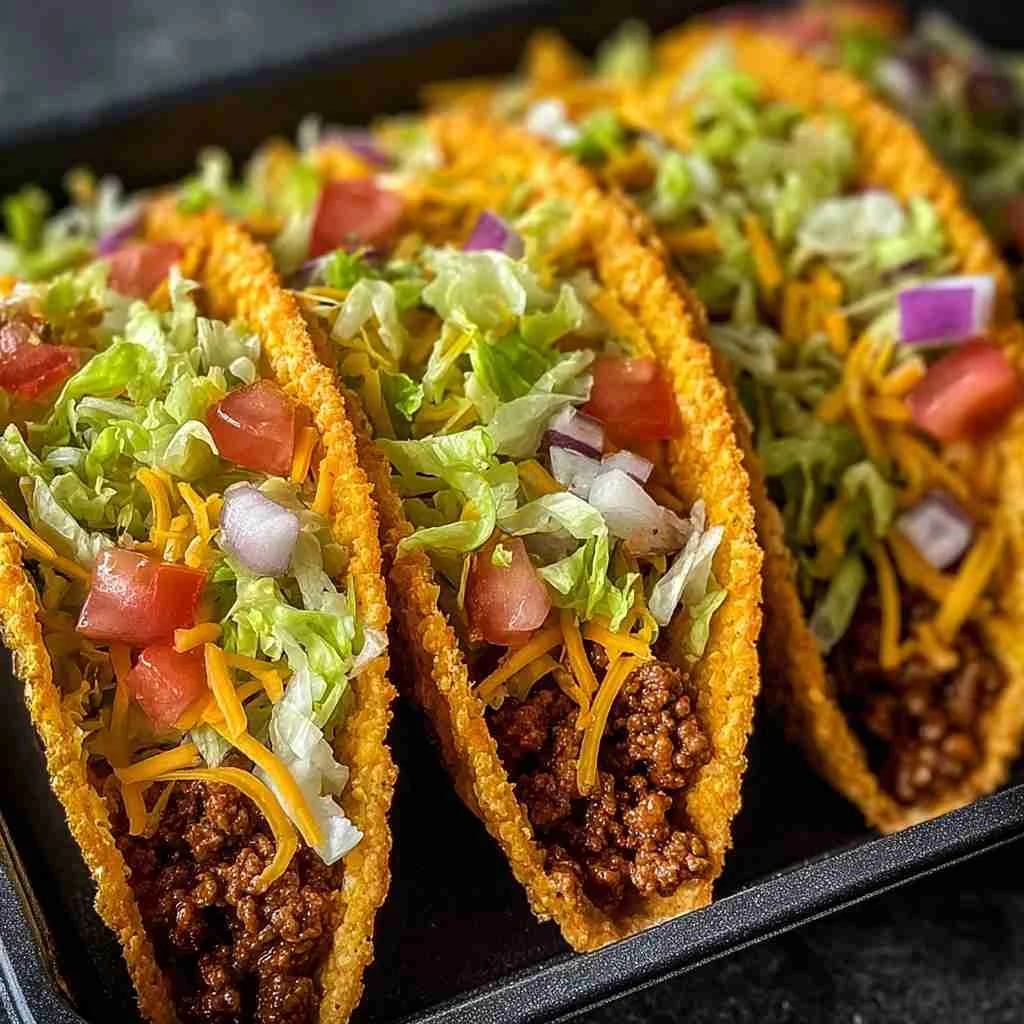 Ovenbaked Cheesy Tacos