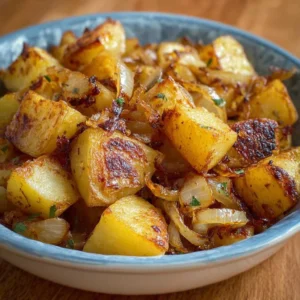 Oven Fried Potatoes & Onions: Crispy, Cozy Side Dish at Home