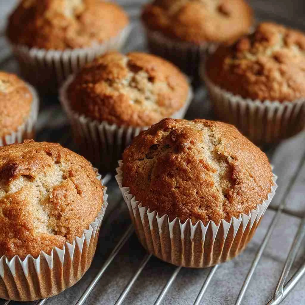 Paleo Protein Banana Muffins